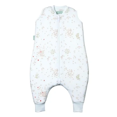 Imagen de molis&amp;co. Saco de Dormir con pies. 1.0 TOG. Ideal para Primavera y otoño. 100% algodón. (Poppy, 6 Meses)