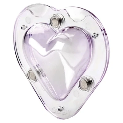 Imagen de Ibili Molde Corazon 3D 9 CM, Stainless Steel, 14 x 5 cm