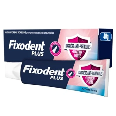 Imagen de Fixodent Plus Barrera antipartículas + fijación fuerte
