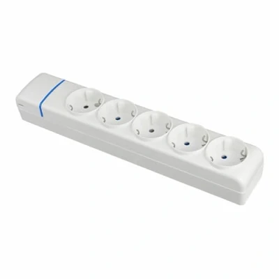 Imagen de Solera Regleta Enchufes 5 Tomas sin Interruptor 8005p 250 V 16 A