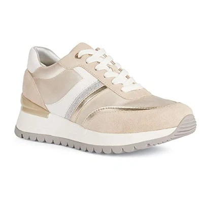 Imagen de Geox D Desya, Zapatillas Mujer, Lt Gold Taupe, 39 EU