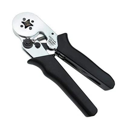 Imagen de crimpadora para terminales de cable 0,25 mm² 10 mm², autoajustable, herramienta eléctrica, electricista, electrónico,