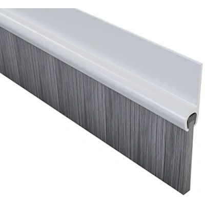 Imagen de STORMGUARD 02SR6641000W Junta autoadhesiva para la Parte Inferior de Puerta, 1 m, Color Blanco