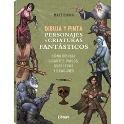 Imagen de Dibuja Y Pinta Personajes Criaturas Fantasticos