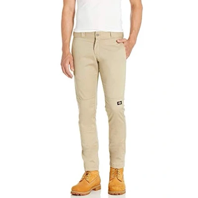 Imagen de Dickies Hombre, Pantalón utilitario con Doble Rodillera de Corte Recto ceñido, Arena del Desierto, 34W / 30L