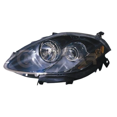 Imagen de ALKAR 2746480 Faros derecha PY24W, W5W, H1/H1 con electromotor Carcasa interior negro FIAT: BRAVO 2