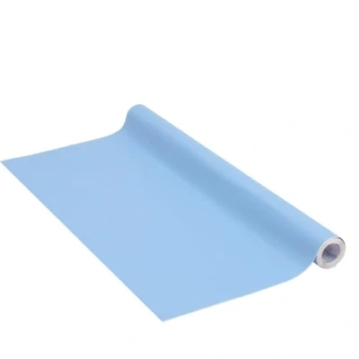 Imagen de Venilia Lámina adhesiva, Mate Azul claro, 45cm x 3m, Espesor 160μ, Vinilo autoadhesivo para muebles o cocina, decorativas papel pintado pared, PVC sin ftalatos, Fabricado en UE
