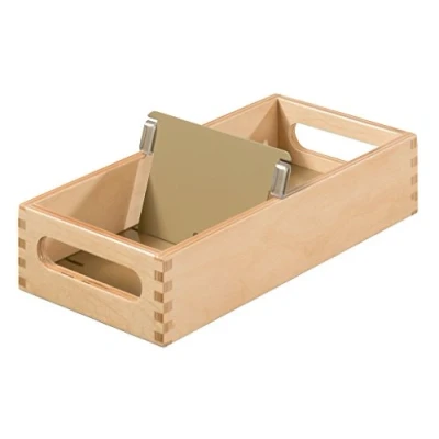 Imagen de HAN 507 Caja para fichas (madera, capacidad 900 fichas, A7 apaisado, 126 x 54 250 mm)
