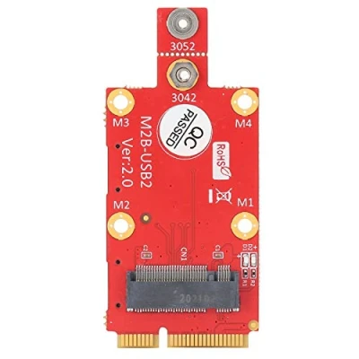 Imagen de Adaptador M.2 a Mini PCI E 5G / 4G 3G Inalámbrico 3042/3052 key B Convertidor USB 2.0 completo medio con ranura para tarjeta SIM, computadoras portátiles de escritorio