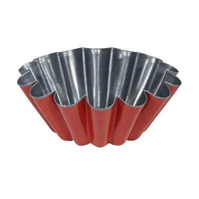Imagen de IMF Flanero Rizado 20 cm. Rioja 8890, Acero, Rojo, x 6,5 cm