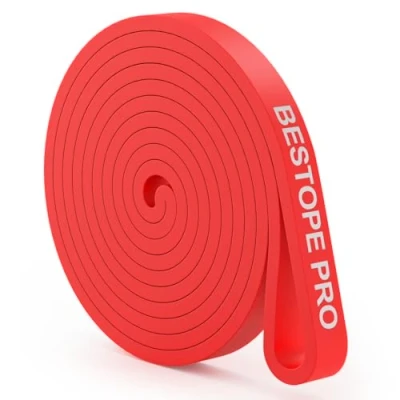 Imagen de Banda Elástica de Resistencia Bandas Elasticas Musculacion Unisex, Ideal para el Hogar, Pilates, Yoga, Levantamiento Pesas, Crossfit, Tonificación Muscular, Estiramiento Movilidad