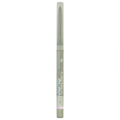 Imagen de Esence META GLOW Lápiz de ojos duo chrome nº 03, verde, duradero, altamente pigmentado, resistente a las manchas, color intenso, holográfico, vegano, impermeable, sin nanopartículas, perfume, 1