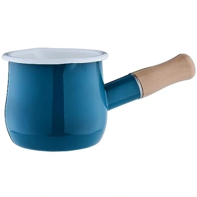 Imagen de GRÄWE Olla para leche, 450 ml, apta inducción, salsa, mantequilla, moca, cazuela, cacerola con vertedor, mango de madera