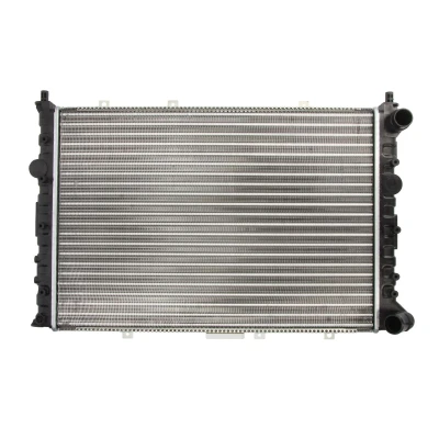 Imagen de THERMOTEC D7D004TT Radiador, refrigeración del motor Aluminio, Plástico 415 580 23 Caja de cambios manual Aletas unidas mecánicamente