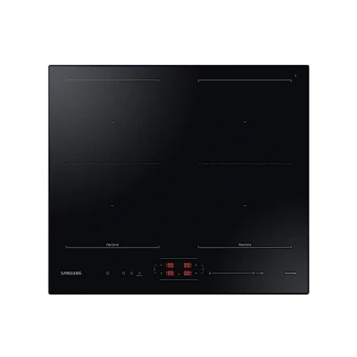 Imagen de Placa inducción Samsung NZ64B5066FK/U1, 4 zonas, 21cm x 38 cm, Zona Dual Flex, 59cm, Negro