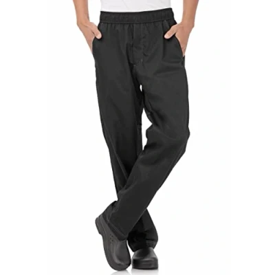 Imagen de Chef Works Pantalones de Chefs Cvbpblkxl para Hombre, Negro, XL UK