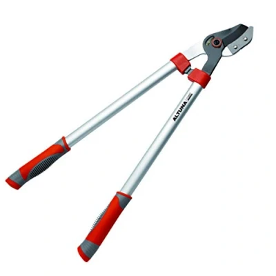 Imagen de Tijera de Podar a Dos Manos Pruning J443 Empuñadura Bimaterial Corte Yunque con Desmultiplicador Resistente y Muy Ligera Jardinería Fabricada Aluminio Reforzado Altuna