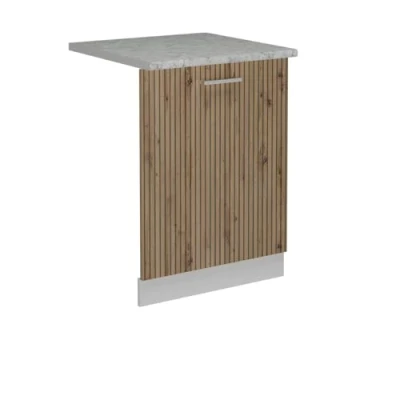 Imagen de Vicco Tapa del lavavajillas &quot;R Line&quot;, Roble artesanal, 60 cm , ET Mármol