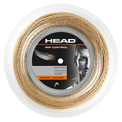 Imagen de Head Rip Control Rollo Cordajes de Raquetas Tenis, Unisex Adulto, Natural, 18