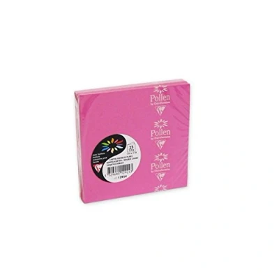 Imagen de Clairefontaine 12911 C Pollen Pack de 25 Sobres dípticas 11 x cm, color fucsia 0.10