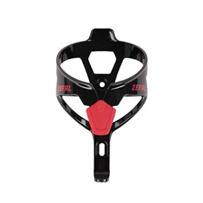 Imagen de ZEFAL Pulse A2, Portabidón Bicicleta Negro y Rojo Portabidones para / de Montaña (MTB) Carretera Accesorios