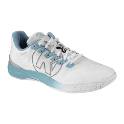 Imagen de Kempa Attack Pro 2.0 W Game Changer, Zapatillas Deportivas Unisex Adulto, Blanco/Aqua, 44 EU
