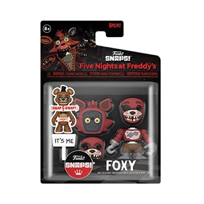 Imagen de Funko Five Nights At Freddy&#039;s (FNAF) Snap: Foxy Figura de Vinilo Coleccionable Idea Regalo Mercancia Oficial Juguetes para Niños y Adultos Video Games Fans Relleno Calcetines