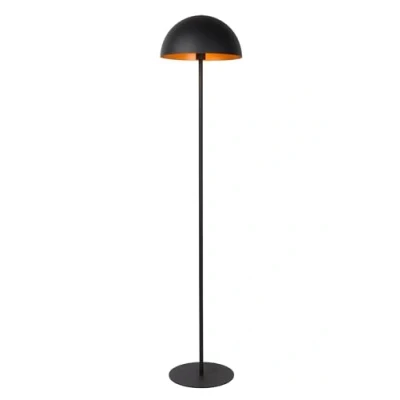 Imagen de Lucide Lámpara de pie Siemon acero, negro