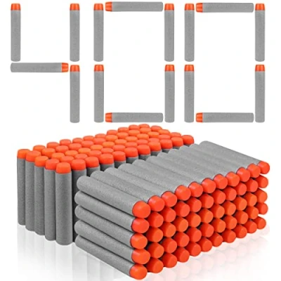 Imagen de VCOSTORE Balas Nerf 400 Piezas Dardos Pistola Dart Bullets Refill Darts Accesorios para N Strike Elite Blasters Series