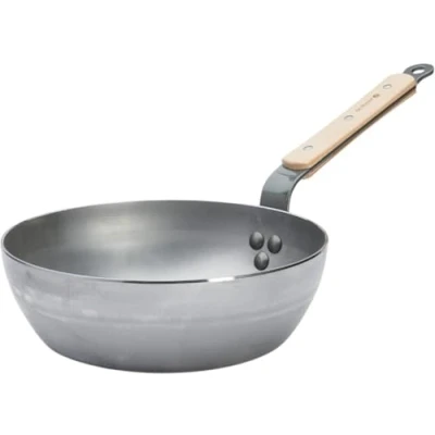 Imagen de De Buyer Frying Pan Mineral B Wood ø 24 cm / 2.5 liters without non stick coating