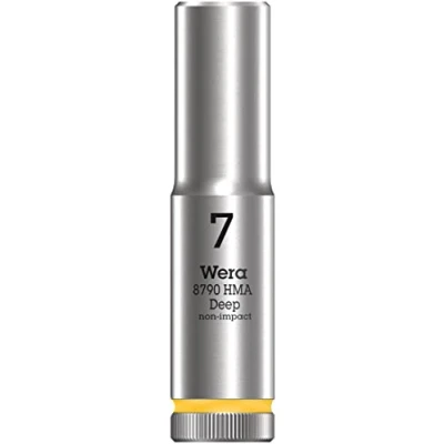 Imagen de WERA 05004504001 8790 HMA Deep 7,0 Llave de vaso larga con arrastre 1/4&quot;