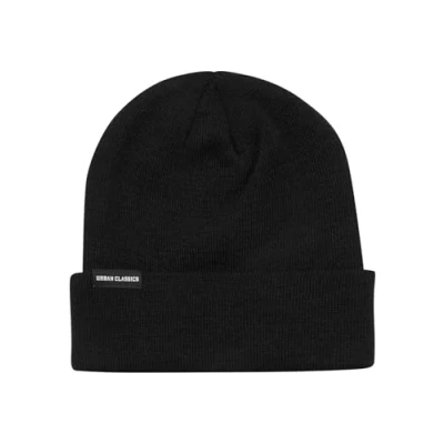 Imagen de Urban Classics Basic FLAP Gorro, Hombre, Talla: One Size, Black