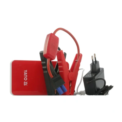 Imagen de YATO YT 83080 Cargador de batería con arrancador batería, portátil 6, 12 7,5