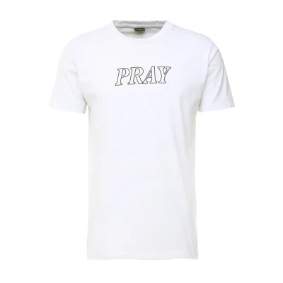 Imagen de Mister Tee PRAY Hands Camiseta estampada, Hombre, Talla: Medium, White