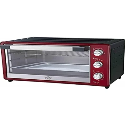 Imagen de DCG Eltronic MB9850 MB9850N Horno (Horno eléctrico, 50 L, Giratorio, Arriba a la Derecha), 2000 W, litros, Metal, Negro, Color Blanco