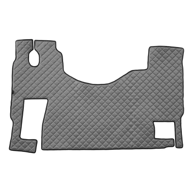 Imagen de F CORE FL22 GRAY Juego de alfombrillas suelo Ecopiel delante 1 gris