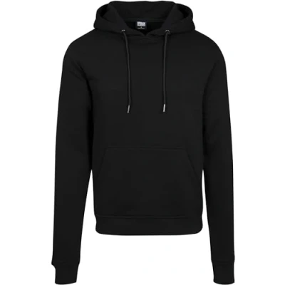 Imagen de Urban Classics Basic Terry Jersey con capucha, Hombre, Talla: 5XL, Black