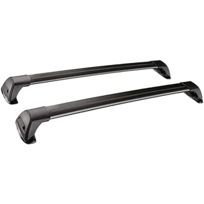 Imagen de Coche Baca Barras Transversales para Suzuki Grand Vitara 2007 2012,Antirrobode Baca,Ajustable Roof Rack Cross Bars,Rieles Techo Barras,A/Black