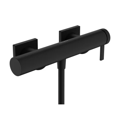 Imagen de hansgrohe Tecturis E, grifo de ducha visto para 1 función, monomando ducha, mezclador negro mate