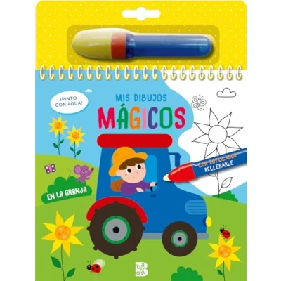 Imagen de PINTO CON AGUA EN LA GRANJA (MIS DIBUJOS MÁGICOS AGUA)