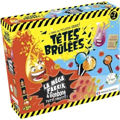 Imagen de SILVERLIT 54037 TETES BRULEES Representa caramelos Y piruletas según Tutti Frutti Sabores naturales, colorantes gelificantes A partir de 7 años, Multicolore