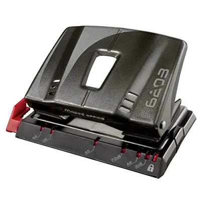 Imagen de Maped Office Advanced Perforadora de dos agujeros gris (20 hojas)