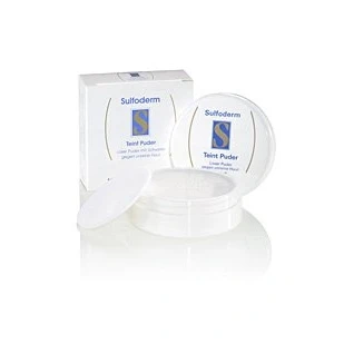 Imagen de polvo para tez (2 x 20 g, suelto con azufre contra la piel impureza)