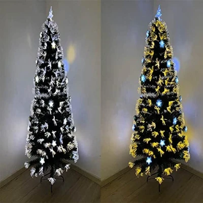 Imagen de PLUS HOME árbol DE Navidad con luz incorpora.ARBOL 150CM Fibra Estrella Blanca Calida