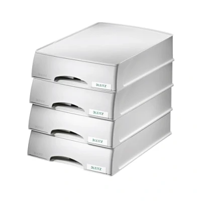 Imagen de Leitz 52100085 Plus Cajón archivador (4 unidades), color gris