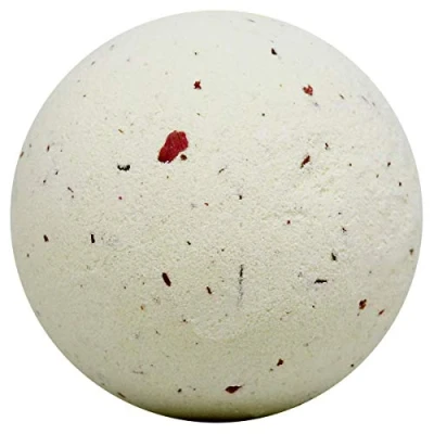 Imagen de BOMBA BAÑO ESPUMOSA 140gr. JAZMIN C/PETALOS. Sales de Baño Naturales Spa Relajantes, Espuma.