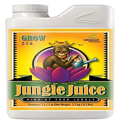 Imagen de Advanced Nutrients 1725 14 Jungle Juice Grow Fertilizante, 1 litro