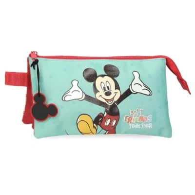 Imagen de Joumma Disney Mickey Best Friends Together Estuche Triple Multicolor 22x12x5 cms Poliéster L