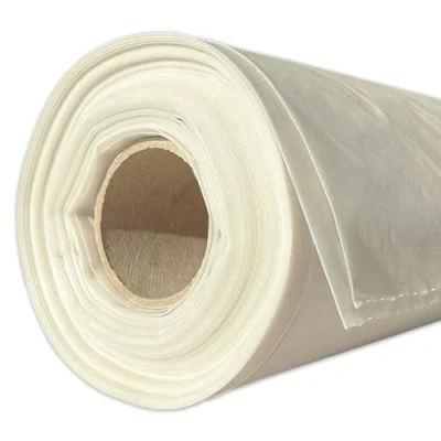Imagen de Plástico Cubretodo para Pintura 3x15 m Translúcido Económico TECPLAST 40RPE protector suelo Hecha en Francia