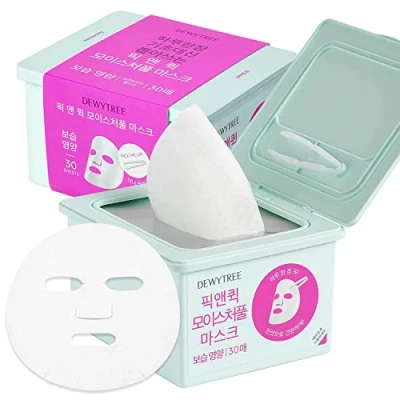 Imagen de [DEWYTREE] Pick &amp; Quick Moisturefull Mask 30ea Colágeno y Ceramida Nutritivo